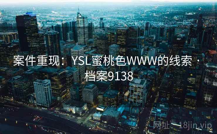 案件重现：YSL蜜桃色WWW的线索 · 档案9138