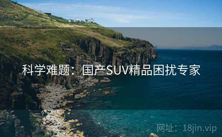 科学难题：国产SUV精品困扰专家