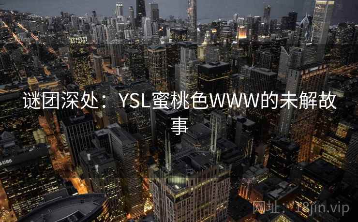 谜团深处：YSL蜜桃色WWW的未解故事