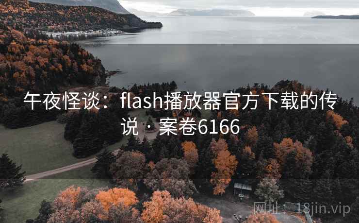午夜怪谈：flash播放器官方下载的传说 · 案卷6166